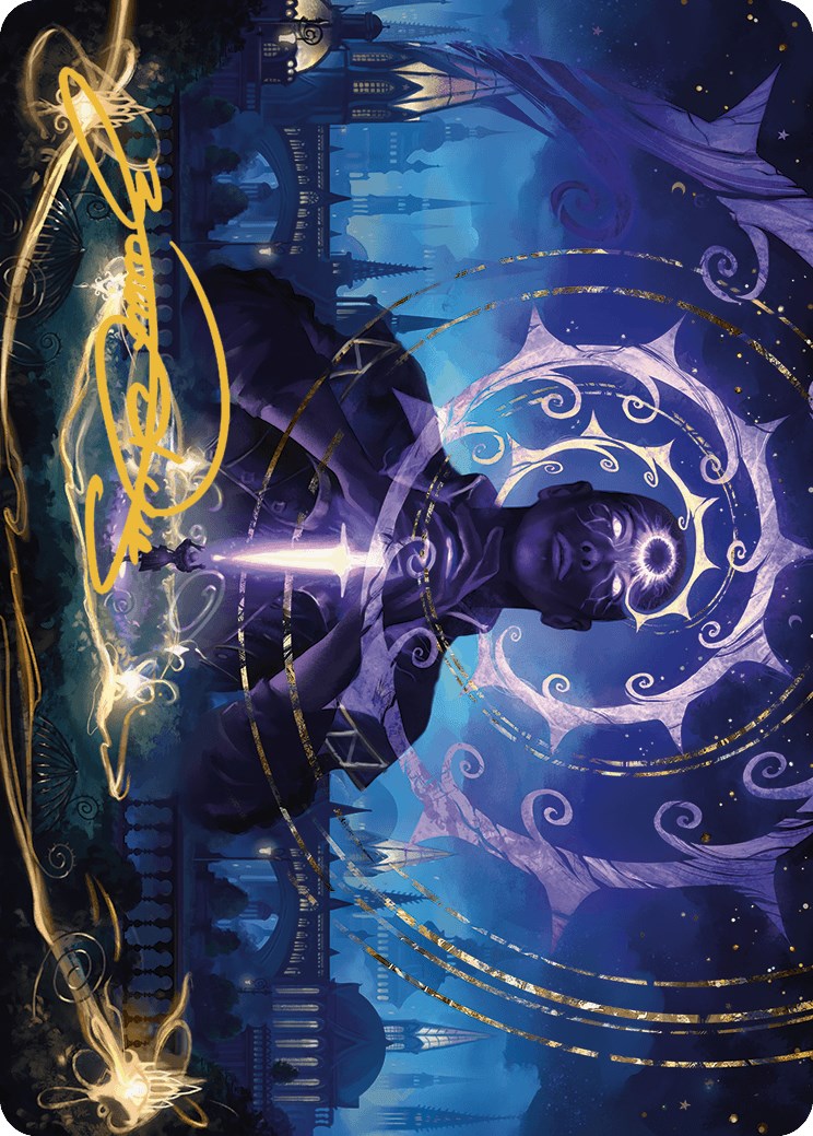 Coerced to Kill Art Card (Gold-Stamped Signature) [Murders at Karlov Manor Art Series] | Webway Games