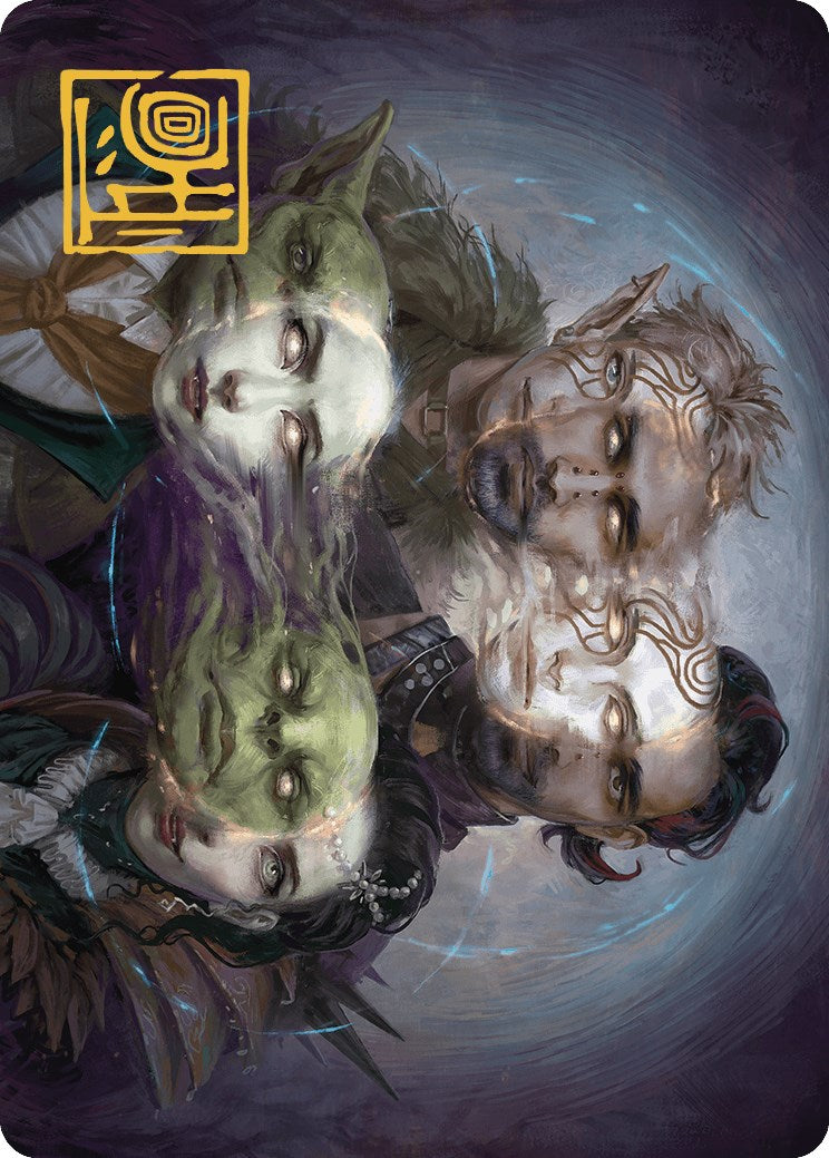 Illicit Masquerade Art Card (Gold-Stamped Signature) [Murders at Karlov Manor Art Series] | Webway Games