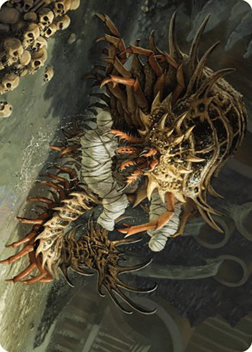 Rot Farm Mortipede Art Card [Murders at Karlov Manor Art Series] | Webway Games