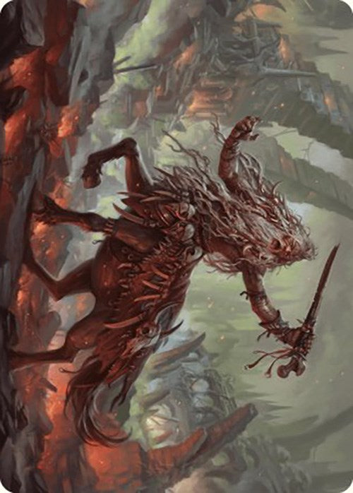 Yarus, Roar of the Old Gods Art Card (24/49) [Murders at Karlov Manor Art Series] | Webway Games