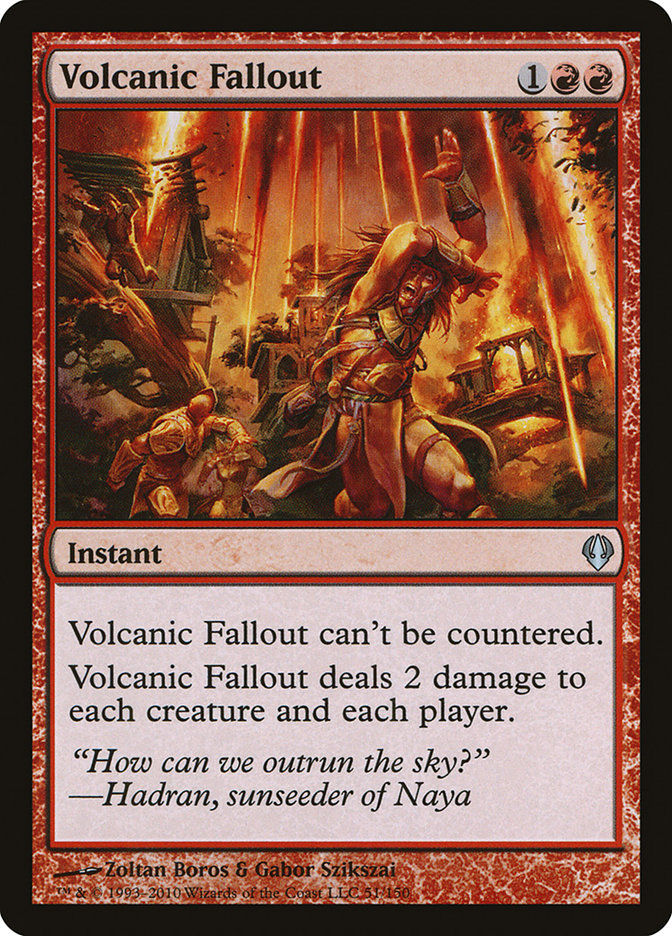 Volcanic Fallout [Archenemy] | Webway Games