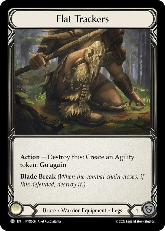 Flat Trackers [KYO006] (Heavy Hitters Kayo Blitz Deck)