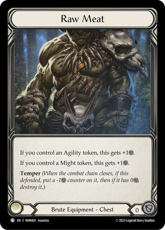 Raw Meat [RNR005] (Rhinar Hero Deck) | Webway Games