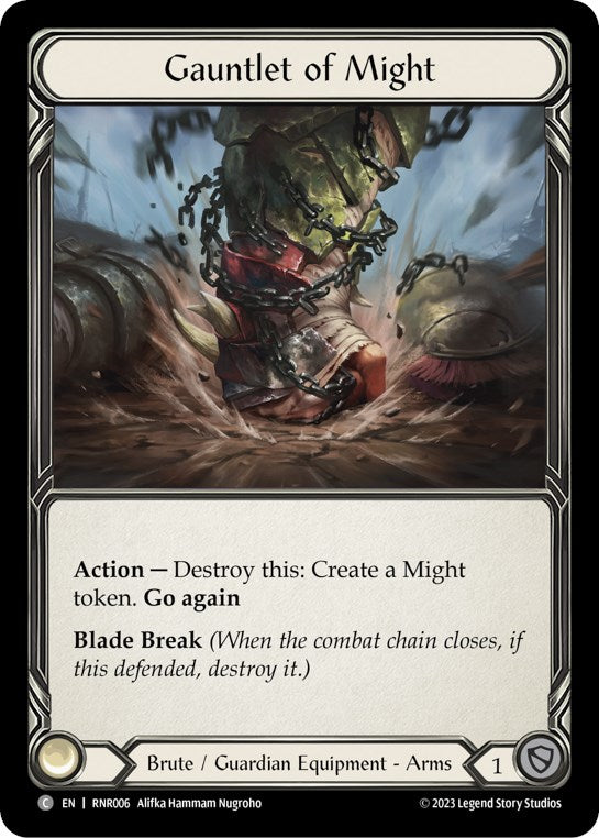 Gauntlet of Might [RNR006] (Rhinar Hero Deck) | Webway Games