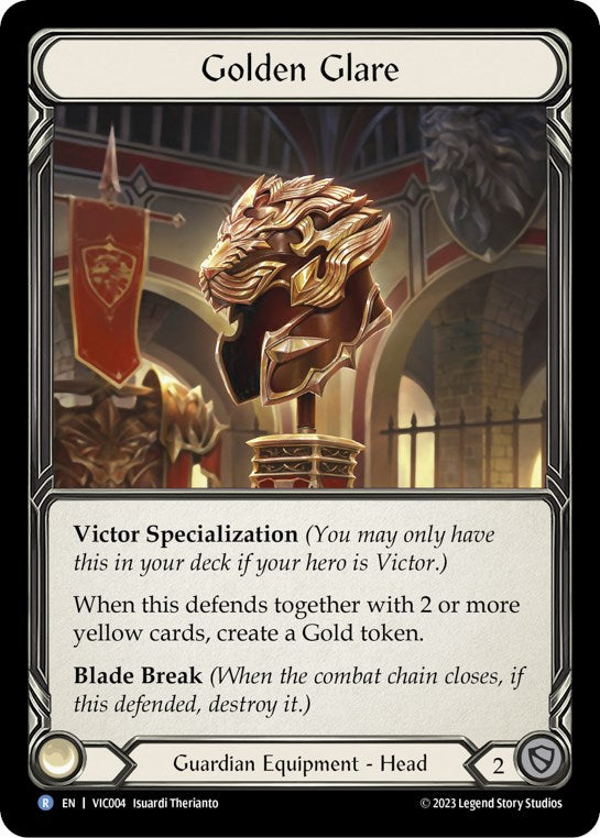 Golden Glare [VIC004] (Heavy Hitters Victor Blitz Deck) | Webway Games
