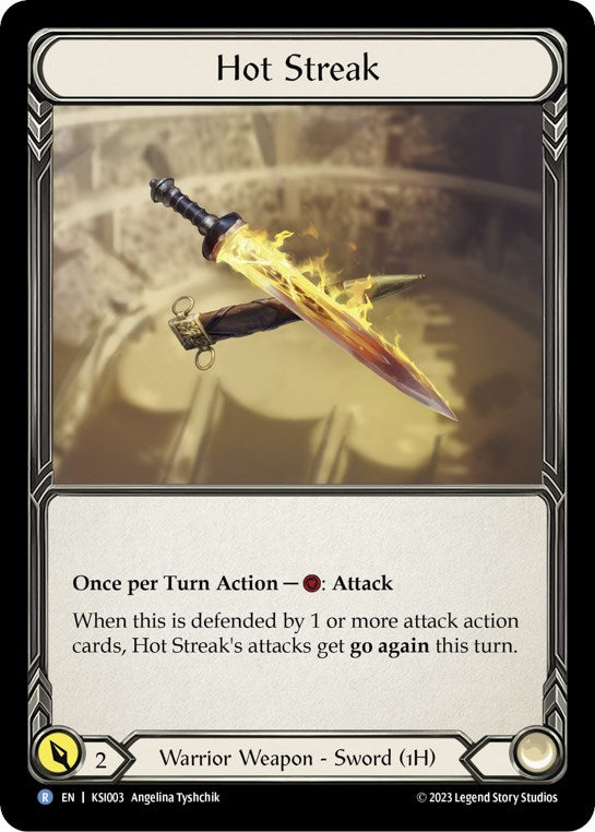 Hot Streak [KSI003] (Heavy Hitters Kassai Blitz Deck) | Webway Games