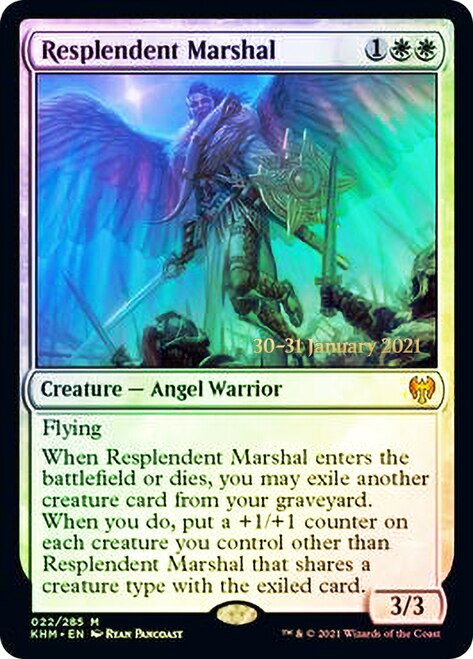Resplendent Marshal  [Kaldheim Prerelease Promos] | Webway Games