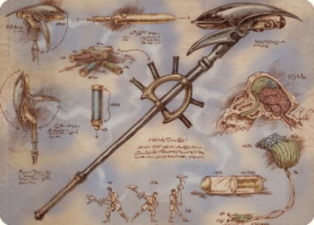 Staff of Domination Art Card [The Brothers' War Art Series] | Webway Games
