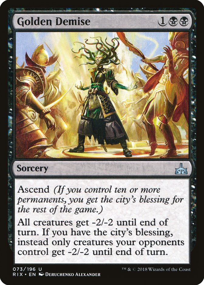Golden Demise [Rivals of Ixalan] | Webway Games