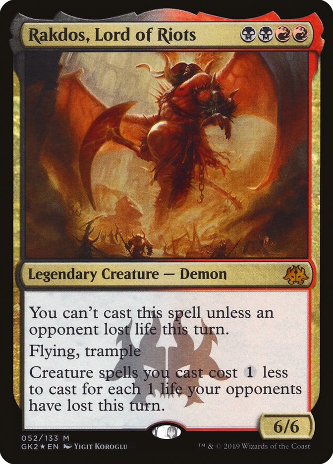 Rakdos, Lord of Riots [Ravnica Allegiance Guild Kit] | Webway Games