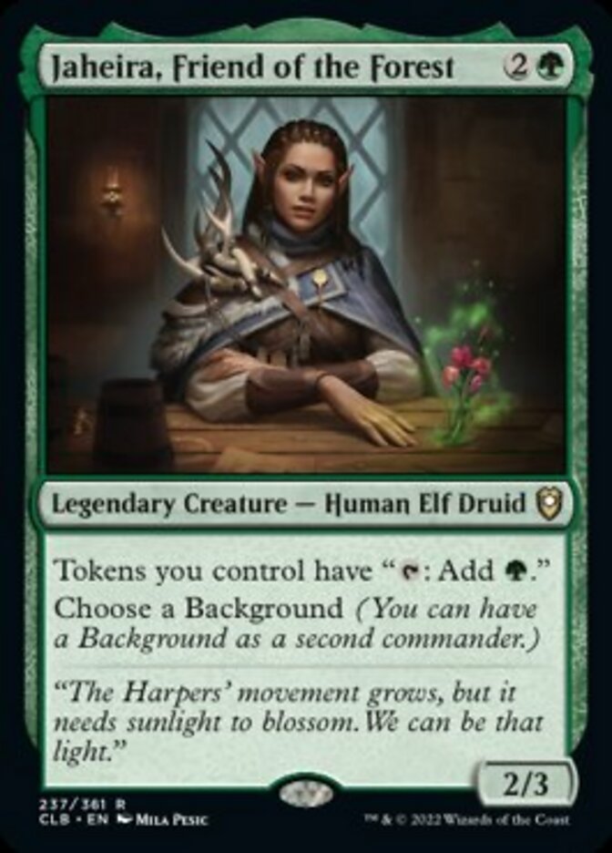 Jaheira, Friend of the Forest [Commander Legends: Battle for Baldur's Gate] | Webway Games