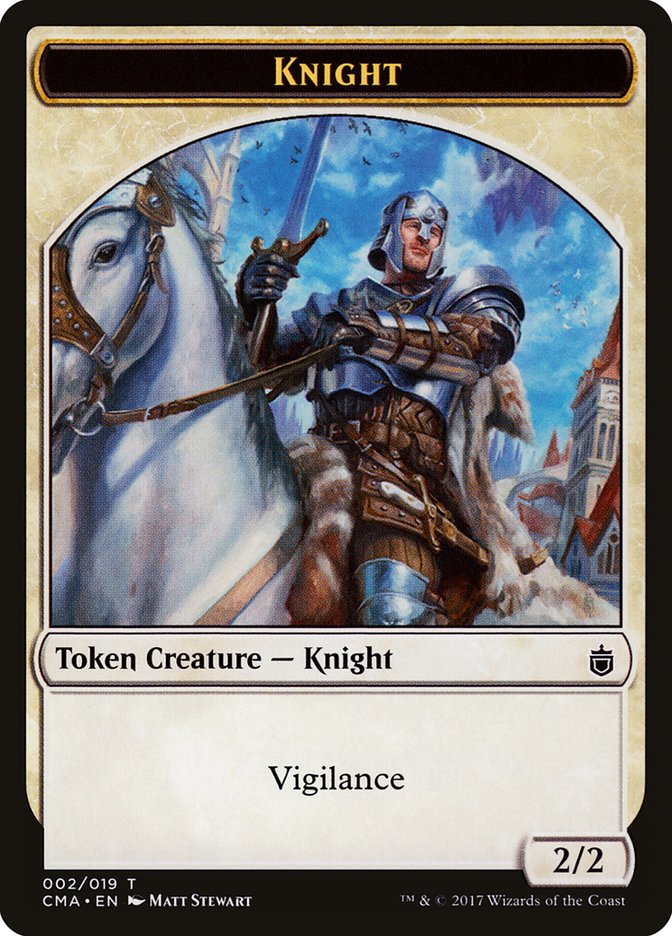Knight [Commander Anthology Tokens] | Webway Games