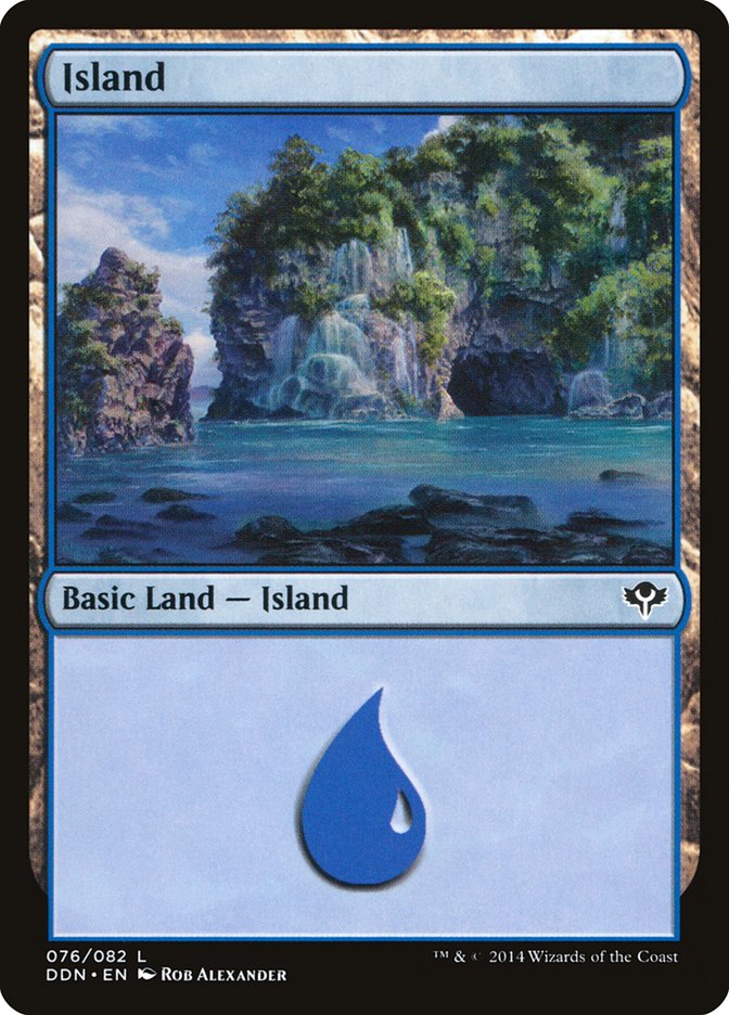 Island (#76) [Duel Decks: Speed vs. Cunning] | Webway Games