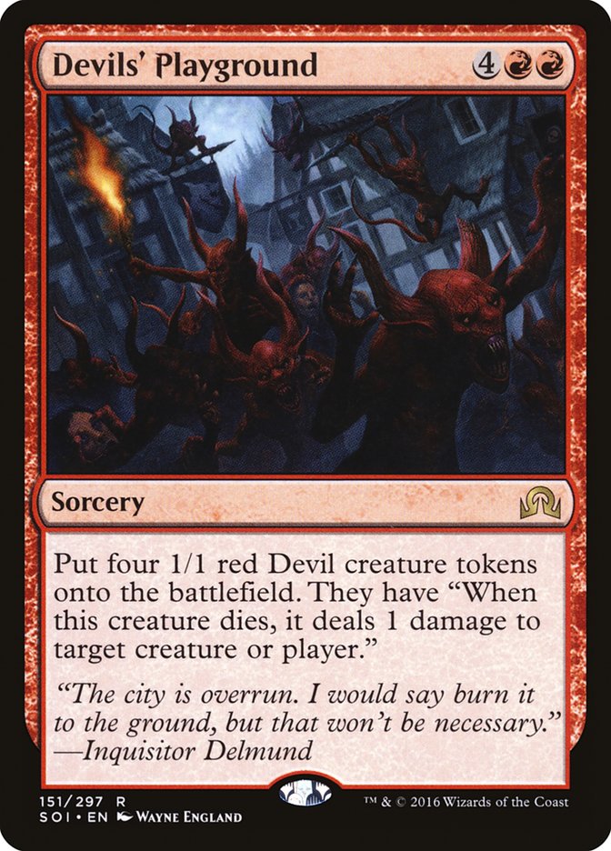 Devils' Playground [Shadows over Innistrad] | Webway Games