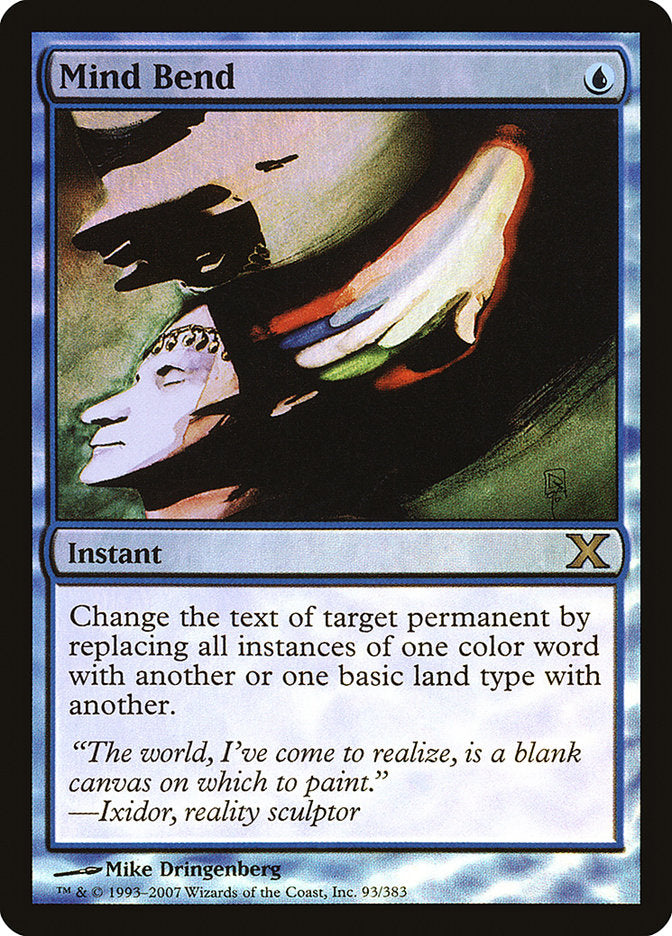 Mind Bend (Premium Foil) [Tenth Edition] | Webway Games