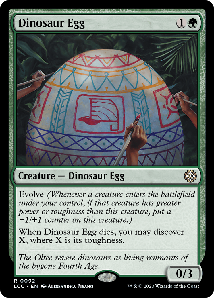 Dinosaur Egg [The Lost Caverns of Ixalan Commander] | Webway Games