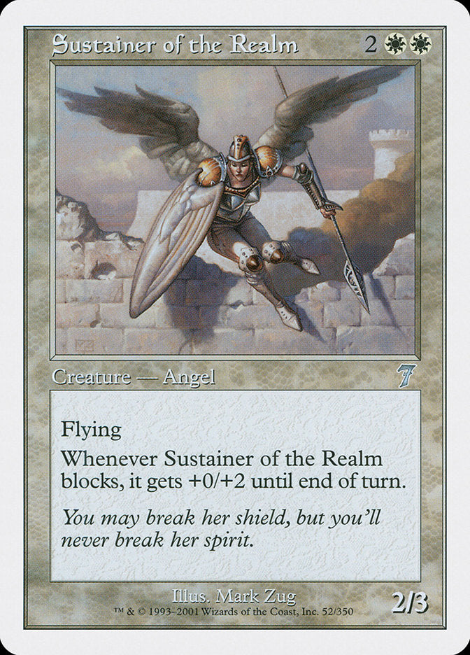 Sustainer of the Realm [Seventh Edition] | Webway Games
