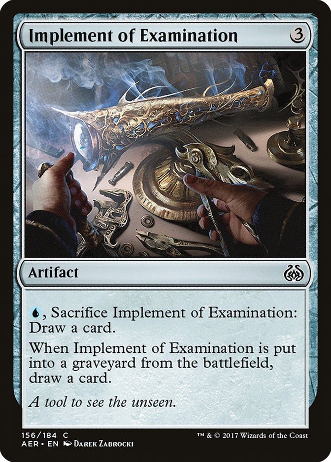 Implement of Examination [Aether Revolt] | Webway Games