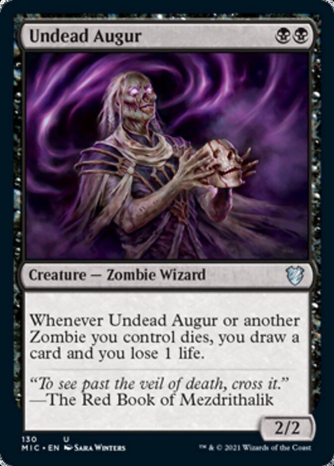 Undead Augur [Innistrad: Midnight Hunt Commander] | Webway Games