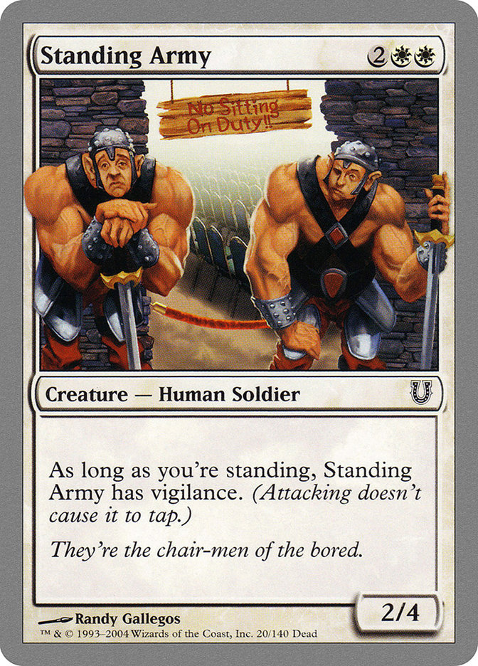 Standing Army [Unhinged] | Webway Games