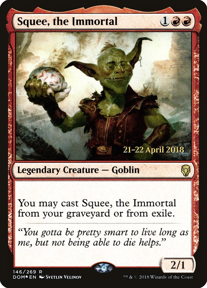 Squee, the Immortal  (Prerelease) [Dominaria Prerelease Promos] | Webway Games