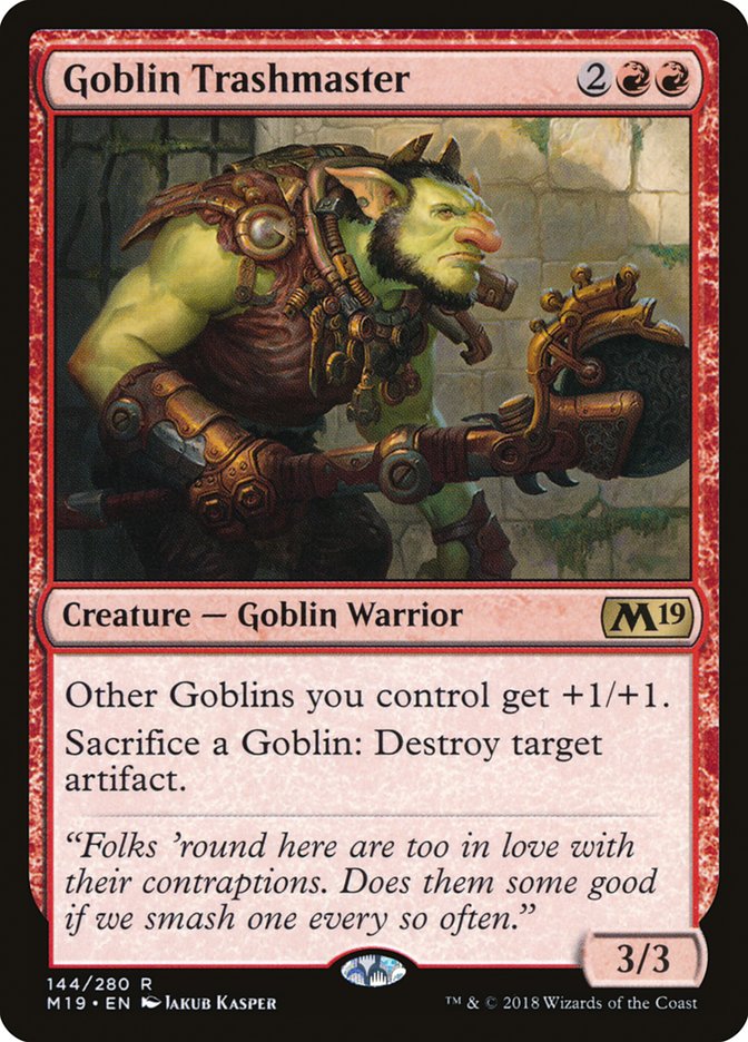 Goblin Trashmaster [Core Set 2019] | Webway Games