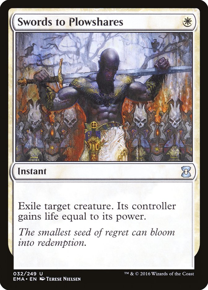 Swords to Plowshares [Eternal Masters] | Webway Games