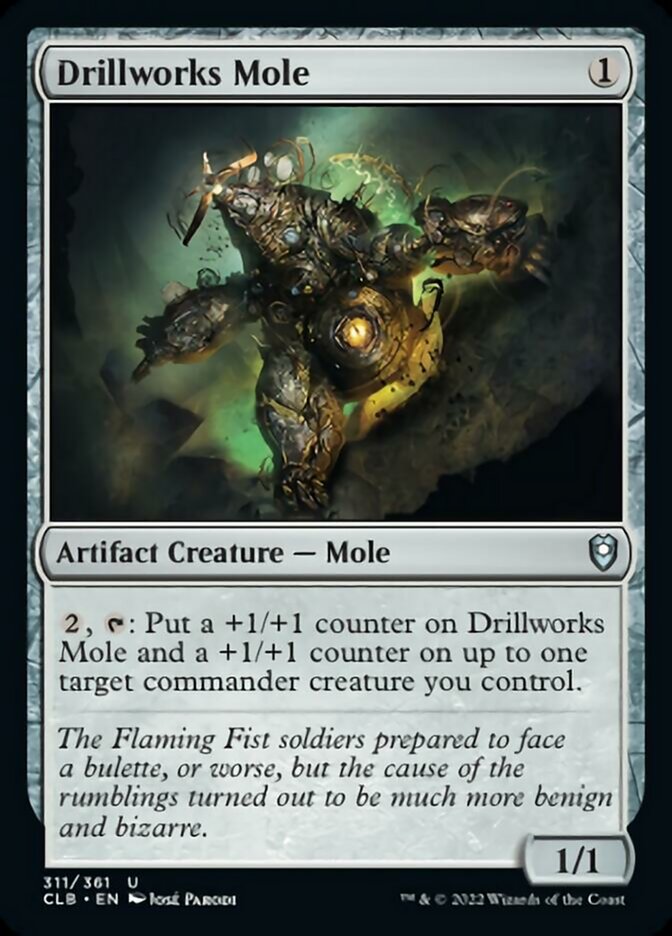 Drillworks Mole [Commander Legends: Battle for Baldur's Gate] | Webway Games