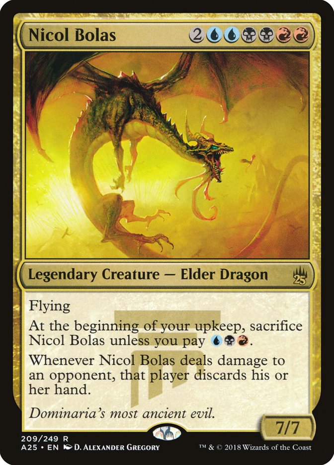 Nicol Bolas [Masters 25] | Webway Games