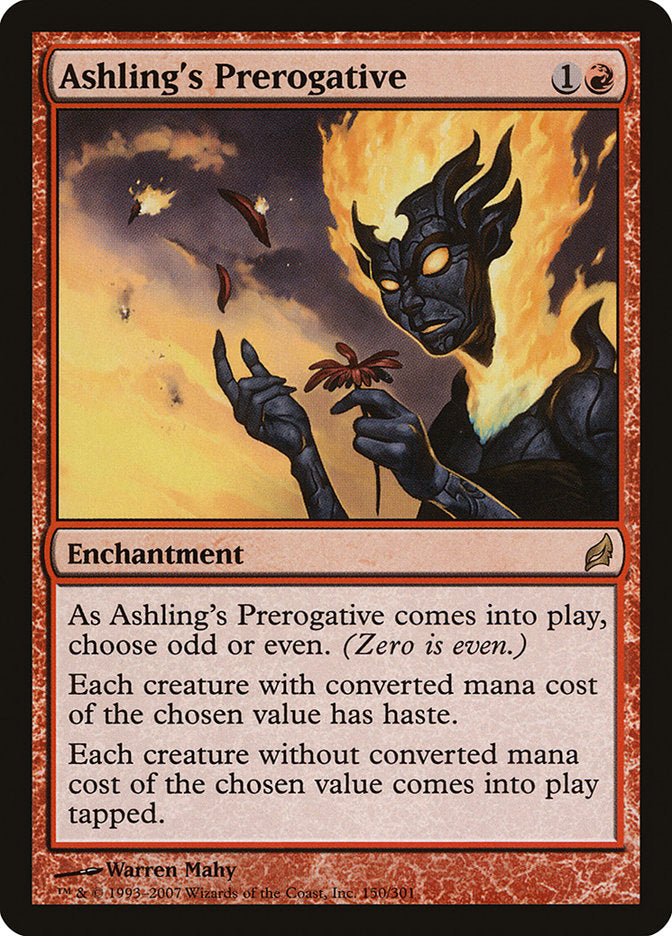 Ashling's Prerogative [Lorwyn] | Webway Games