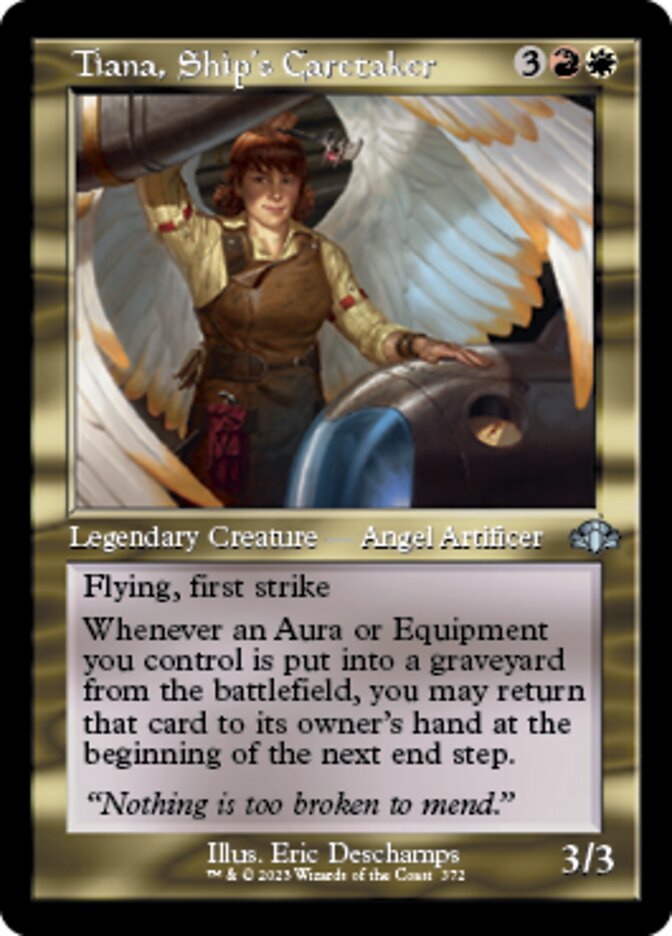 Tiana, Ship's Caretaker (Retro) [Dominaria Remastered] | Webway Games