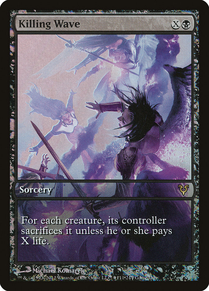 Killing Wave (Game Day) [Avacyn Restored Promos] | Webway Games