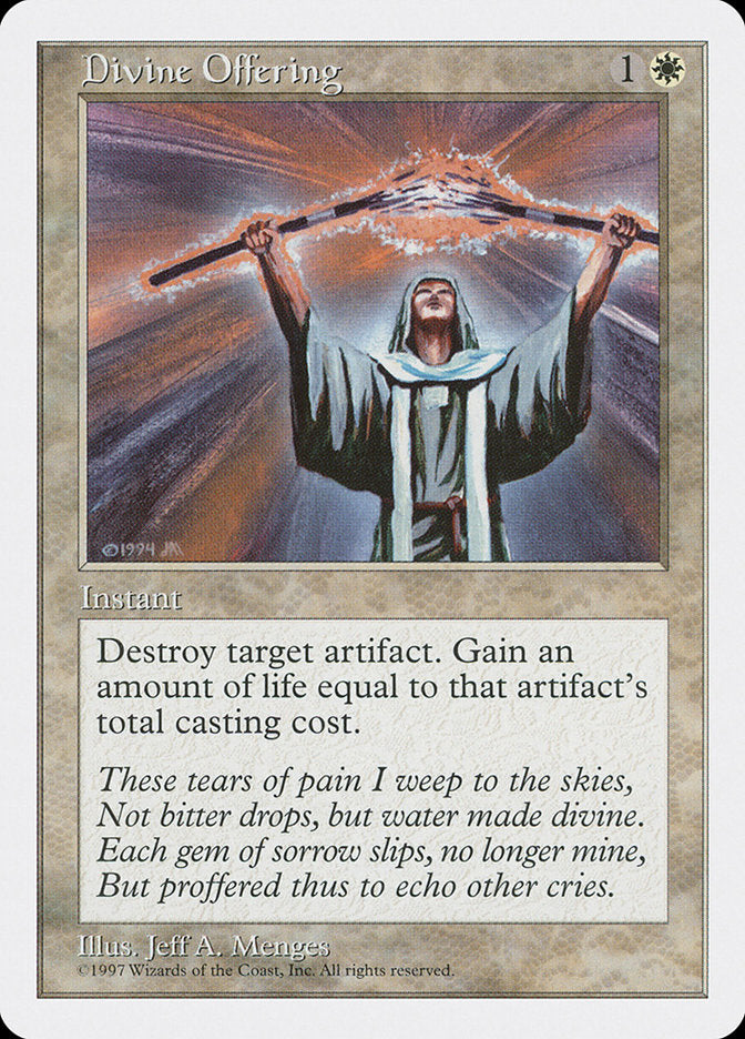 Divine Offering [Fifth Edition] | Webway Games