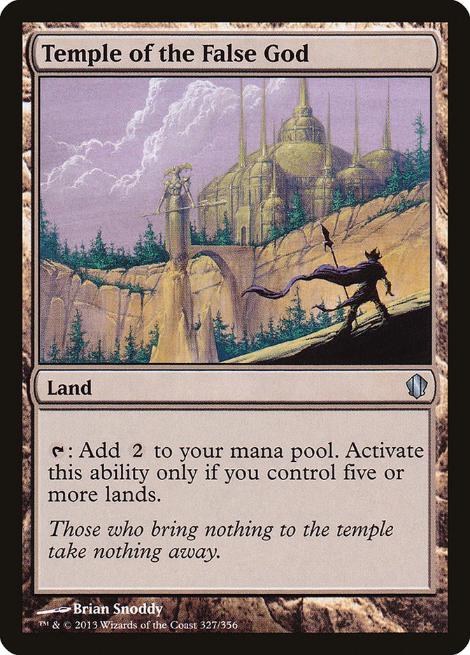 Temple of the False God [Commander 2013] | Webway Games