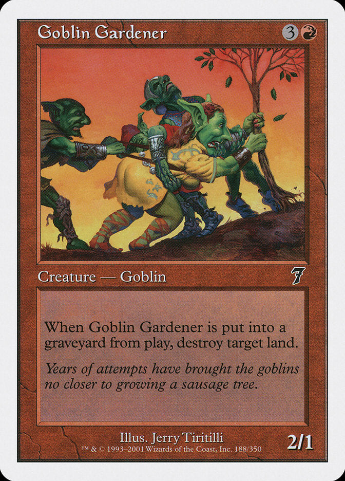 Goblin Gardener [Seventh Edition] | Webway Games