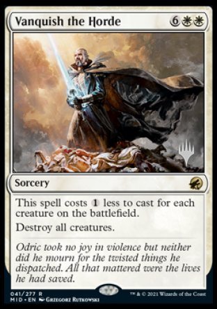 Vanquish the Horde (Promo Pack) [Innistrad: Midnight Hunt Promos] | Webway Games