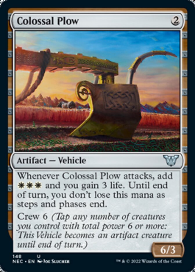 Colossal Plow [Kamigawa: Neon Dynasty Commander] | Webway Games
