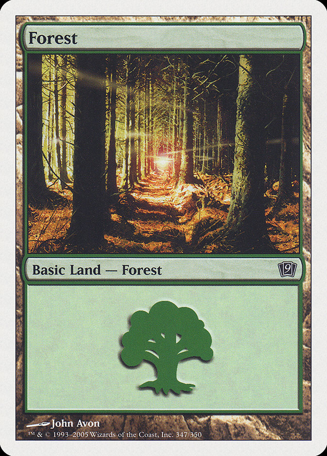 Forest (#347) [Ninth Edition] | Webway Games