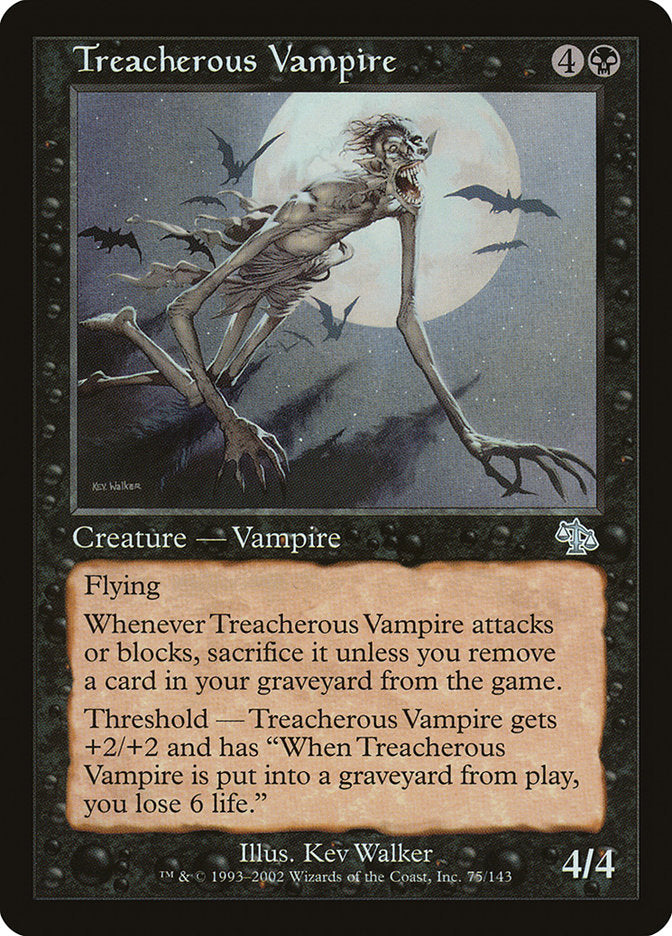 Treacherous Vampire [Judgment] | Webway Games