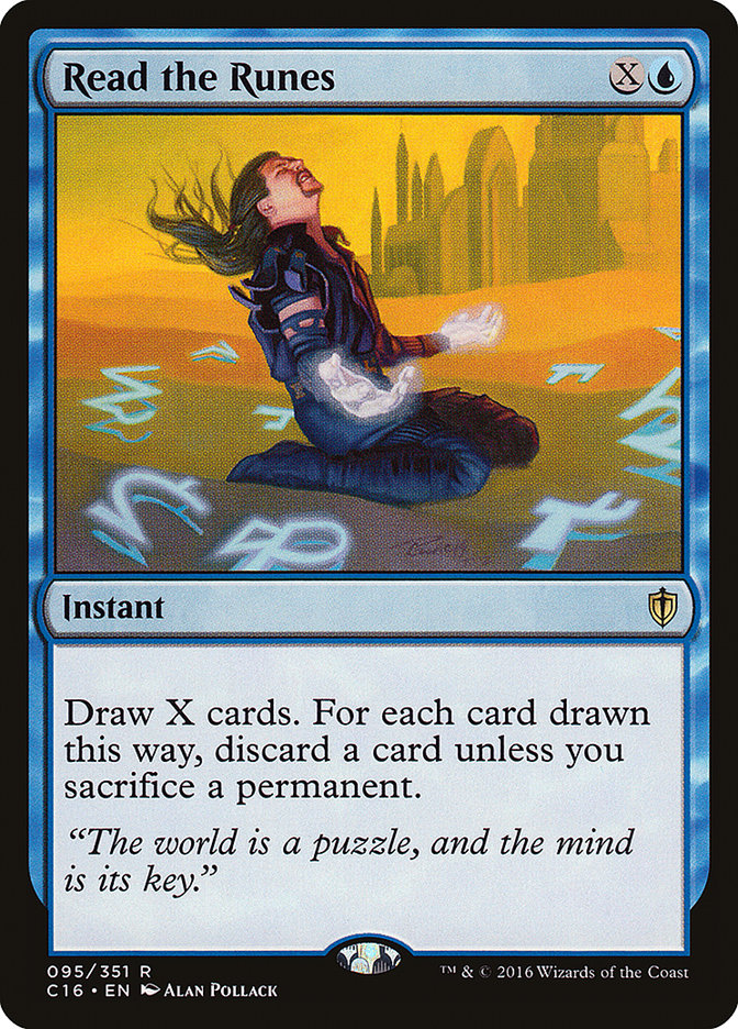 Read the Runes [Commander 2016] | Webway Games