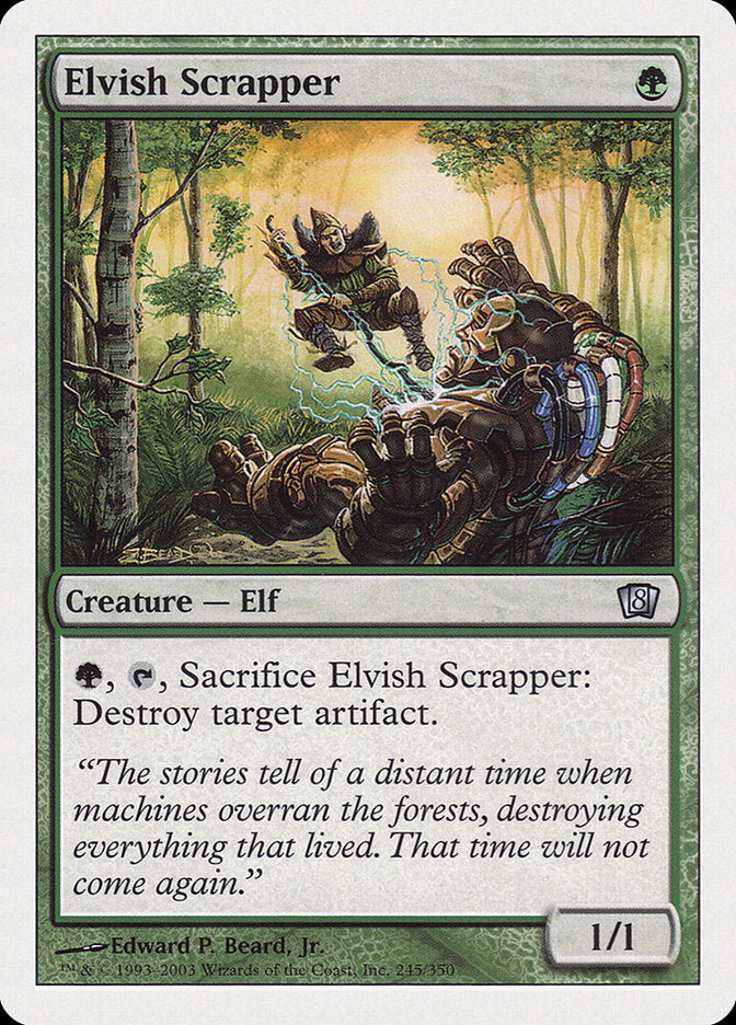 Elvish Scrapper [Eighth Edition] | Webway Games