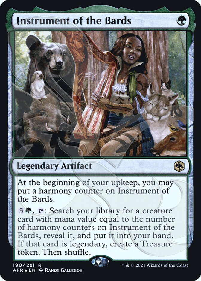 Instrument of the Bards (Ampersand Promo) [Dungeons & Dragons: Adventures in the Forgotten Realms Promos] | Webway Games