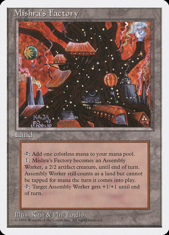 Mishra's Factory [Fourth Edition] | Webway Games