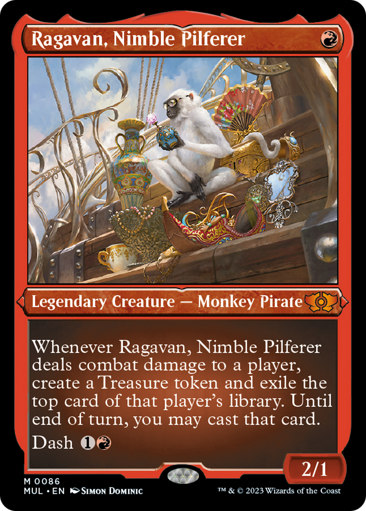 Ragavan, Nimble Pilferer (Foil Etched) [Multiverse Legends] | Webway Games