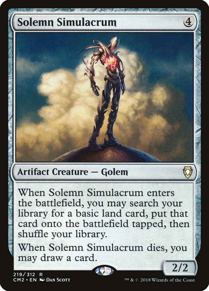 Solemn Simulacrum (219/312) [Commander Anthology Volume II] | Webway Games