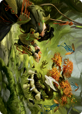 Commune with Spirits Art Card [Kamigawa: Neon Dynasty Art Series] | Webway Games