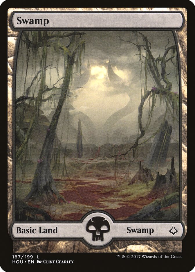 Swamp (#187) [Hour of Devastation] | Webway Games