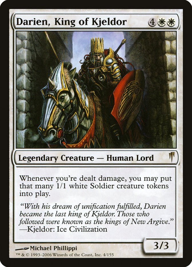 Darien, King of Kjeldor [Coldsnap] | Webway Games
