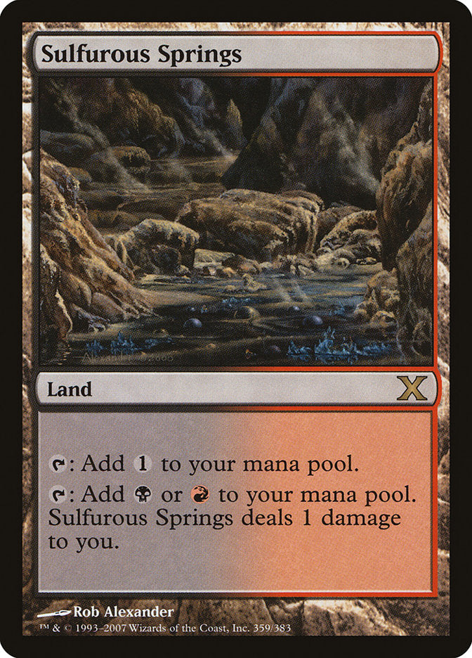 Sulfurous Springs [Tenth Edition] | Webway Games