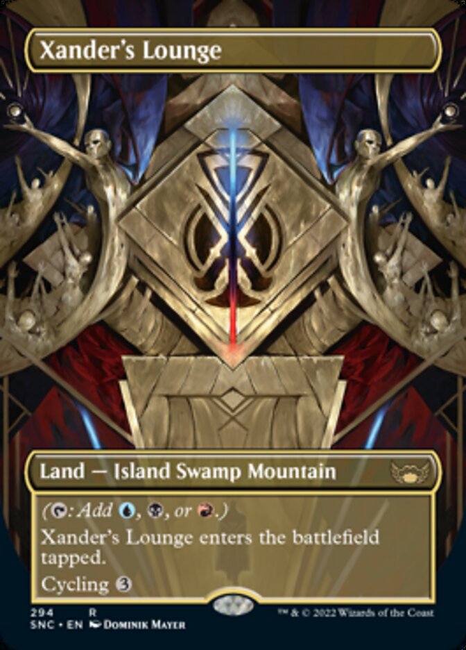 Xander's Lounge (Borderless Alternate Art) [Streets of New Capenna] | Webway Games
